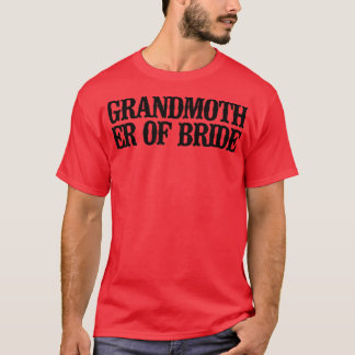 Camiseta Avó Engraçada da Noiva Dizia Simples
