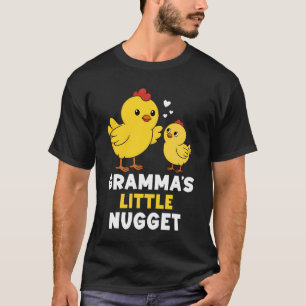 Camiseta Avó Engraçada e Frango Nugget Grammau2019s Neto