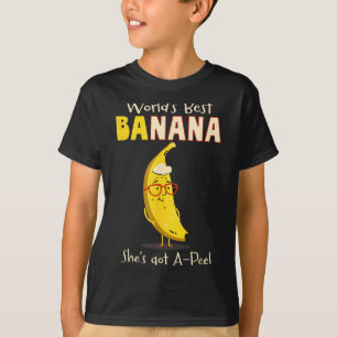 Camiseta Avó Engraçada Nana Banana Pun do Mundo