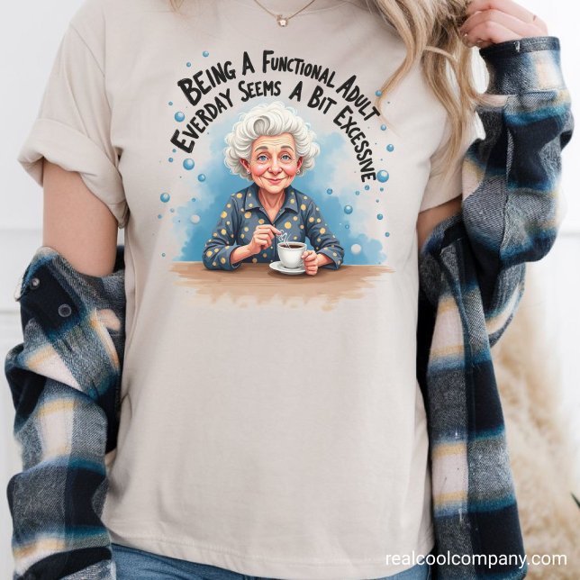 Camiseta Avó Engraçada - Nana Funcional (Criador carregado)