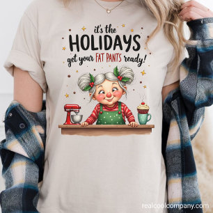 Camiseta Avó Engraçada Prepare Suas Calças Gordas