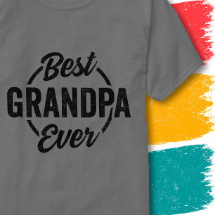 Camiseta Avô Engraçado Retro Vintage Melhor Avô de Todos os