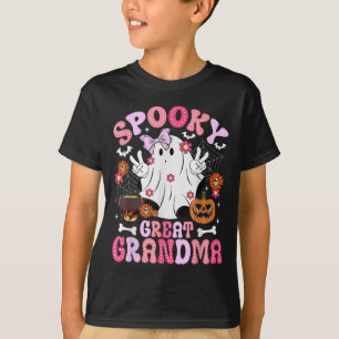 Camiseta Avó Espetacular de Halloween Assustadora