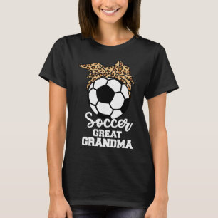 Camiseta Avó Esportista de Futebol Engraçado Jogadora de Fu