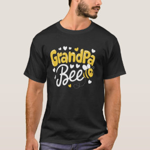 Camiseta Avô Família Abelha Correspondência Apicultor Fofo