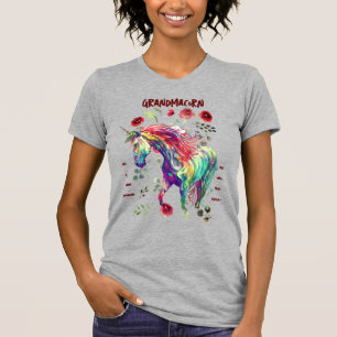 Camiseta Avó Fashion Unicórnio