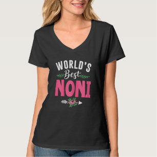 Camiseta Avó Flo, o melhor Dia de as mães de Noni do mundo