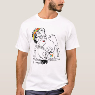 Camiseta Avó Forte Autismo