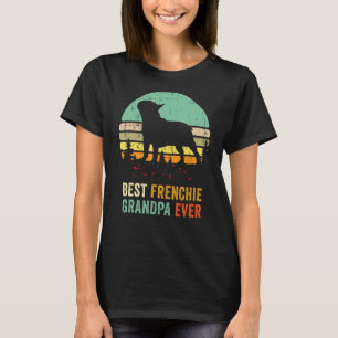 Camiseta Avô francês Bulldog francês Avô