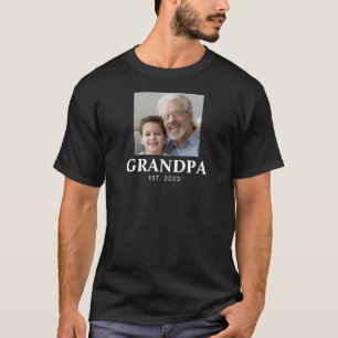 Camiseta Avô Fundou o Dia dos Avós com Foto