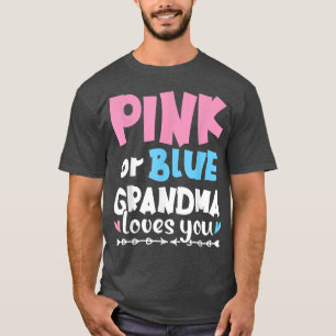 Camiseta Avó Futura Gen Chá de fraldas do Partido Revelador