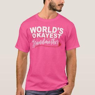 Camiseta Avó Gift - Avó mais bonita do mundo!