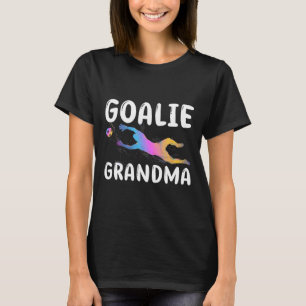 Camiseta Avó goleira de futebol de uma avó goleira de futeb