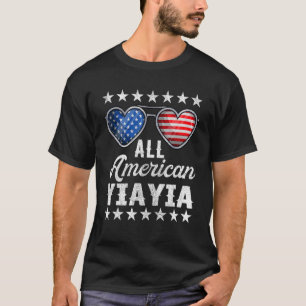 Camiseta Avó Grega 4 de julho Mulheres Americanas