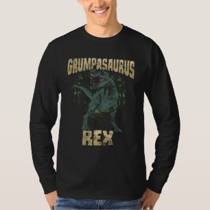 Camiseta Avô Grumpasaurus Rex Dinossauro T Rex