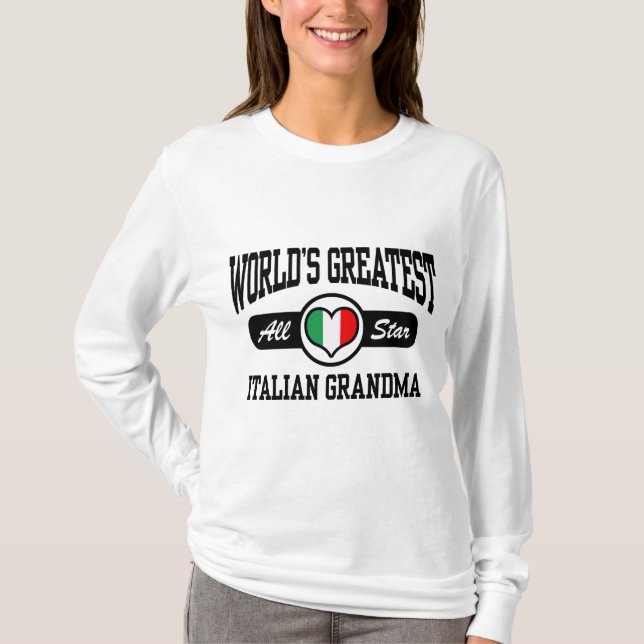 Camiseta Avó italiana (Frente)