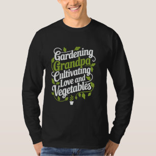 Camiseta Avô Jardineiro E Amante De Plantas Polegar Verde G