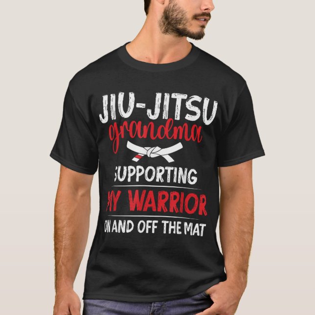 Camiseta Avó Jiu Jitsu Orgulha Jiu Jitsu (Frente)