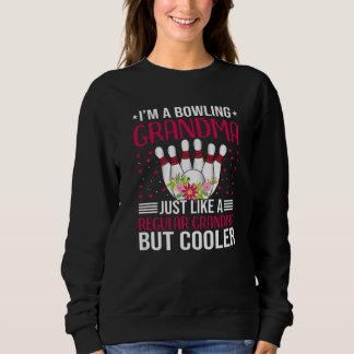 Camiseta Avô Jogando Boliche Como Um Regulare Mas Mais Lega