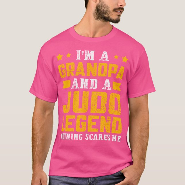 Camiseta Avô Judo Legend (Frente)