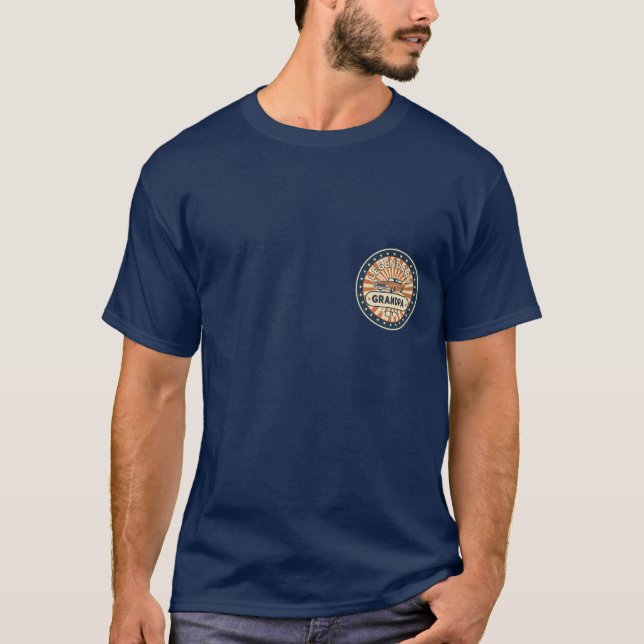 Camiseta avô lendário (Frente)