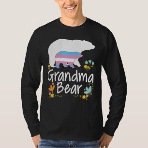 Camiseta Avó Lgbt Urso Transgênero Arco Arco Lgbt Gay Les