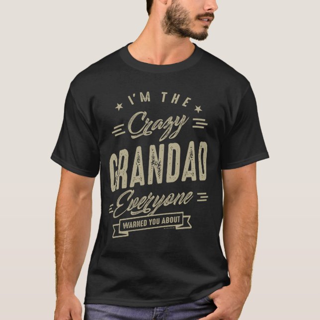 Camiseta Avô louco (Frente)