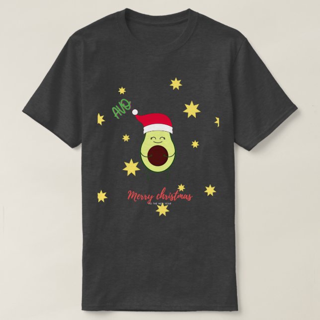 Camiseta Avo Merry Natal Classic TSirt (Frente do Design)