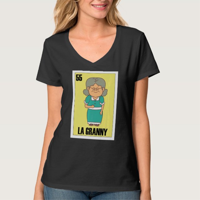 Camiseta Avó mexicana La Granny (Frente)