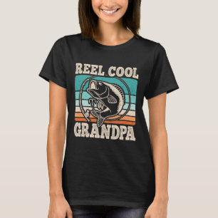 Camiseta Avô Muito Legal Pescando Avô Retrô Pai