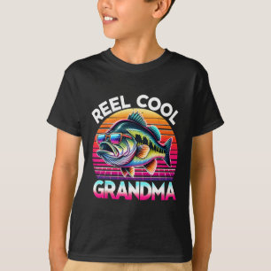 Camiseta Avó Muito Legal Presentes do Dia das Mães Pesca Di