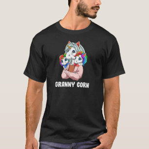 Camiseta Avó neta neta neto Unicórnios