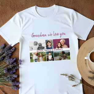 Camiseta Avó nós te amamos Netos 6 Fotomontagem