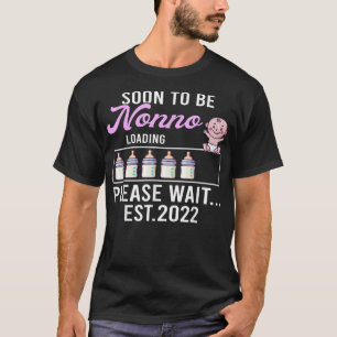 Camiseta Avô Novo, Anúncio de Gravidez Em Breve