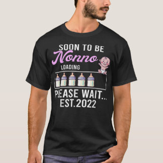 Camiseta Avô Novo, Anúncio de Gravidez Em Breve