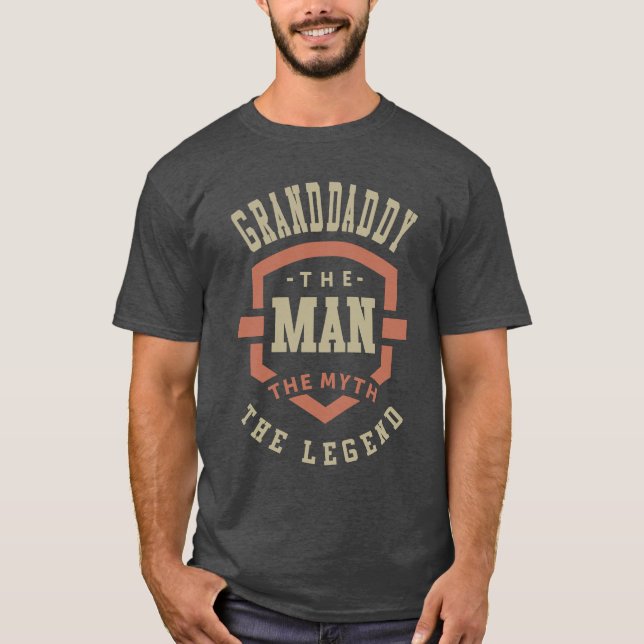 Camiseta Avô, O Mito, A Lenda (Frente)