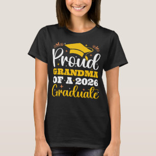 Camiseta Avó Orgulhosa De Um Ano De 2026 Personalizado Grad