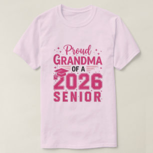 Camiseta Avó Orgulhosa de uma Turma de Futebol de 2026