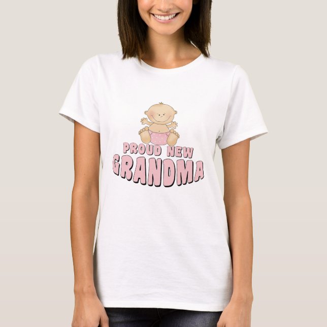 Camiseta Avó Orgulhosa Nova (Frente)