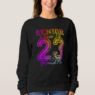 Camiseta Avô Orgulhoso Colorido Coração Fofo Graduado Sênio
