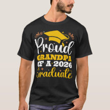 Avô Orgulhoso De Um Ano De 2026 Personalizado Grad