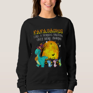 Camiseta Avó Personalizada Surus Halloween Dinossauro C