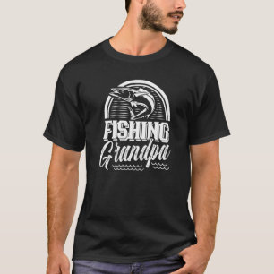 Camiseta Avô Pescador Peixe Pescador Pescador Ditos Vovô