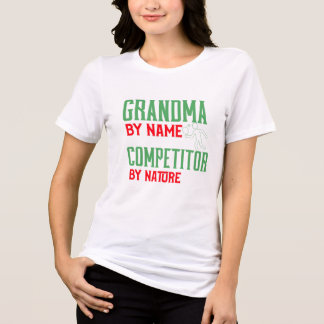 Camiseta Avó por Nome Competidora por Natureza