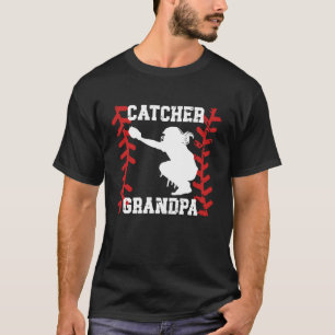 Camiseta Avô Receptor de Softbol Avô Receptor de Softbol Av