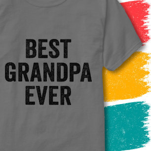 Camiseta Avô Retro Vintage Incrível Melhor Avô de Todos
