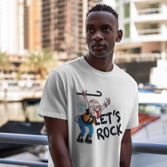 Camiseta Avô Rock And Roll (Criador carregado)