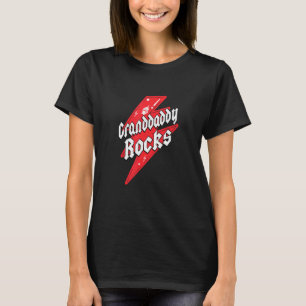 Camiseta Avô Rocks Dia de os pais Netos Love