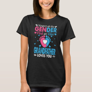 Camiseta Avô Rosa Ou Azul Te Ama Revolução De Sexo C