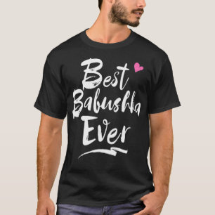 Camiseta Avó Russa Melhor Babushka Alguma Vovó